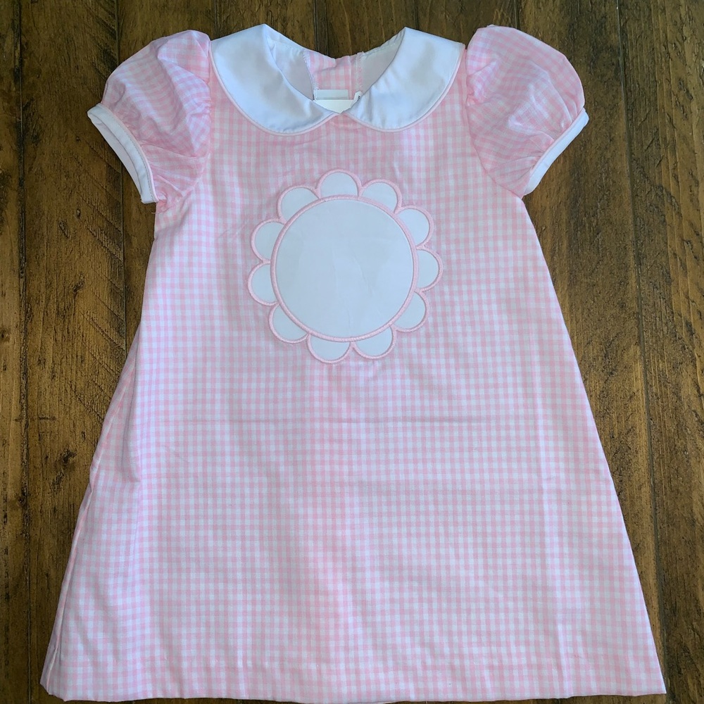 NOWT.  Pink Gingham Dress.